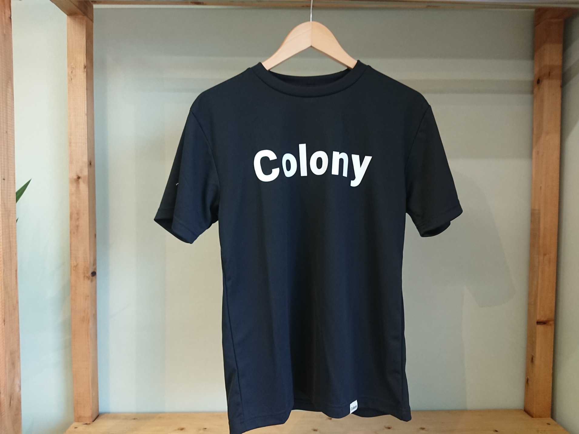 Colonyオリジナル　S/SドライTシャツ